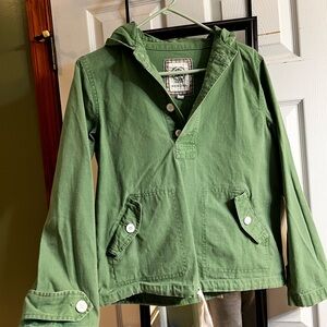 Merona Women’s Green Pullover with Button Details
